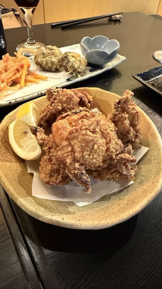 鶏の唐揚げ3個