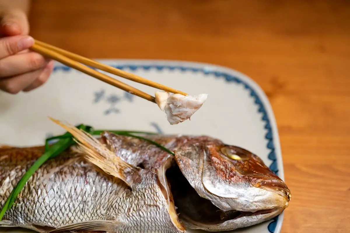 真鯛の塩焼き