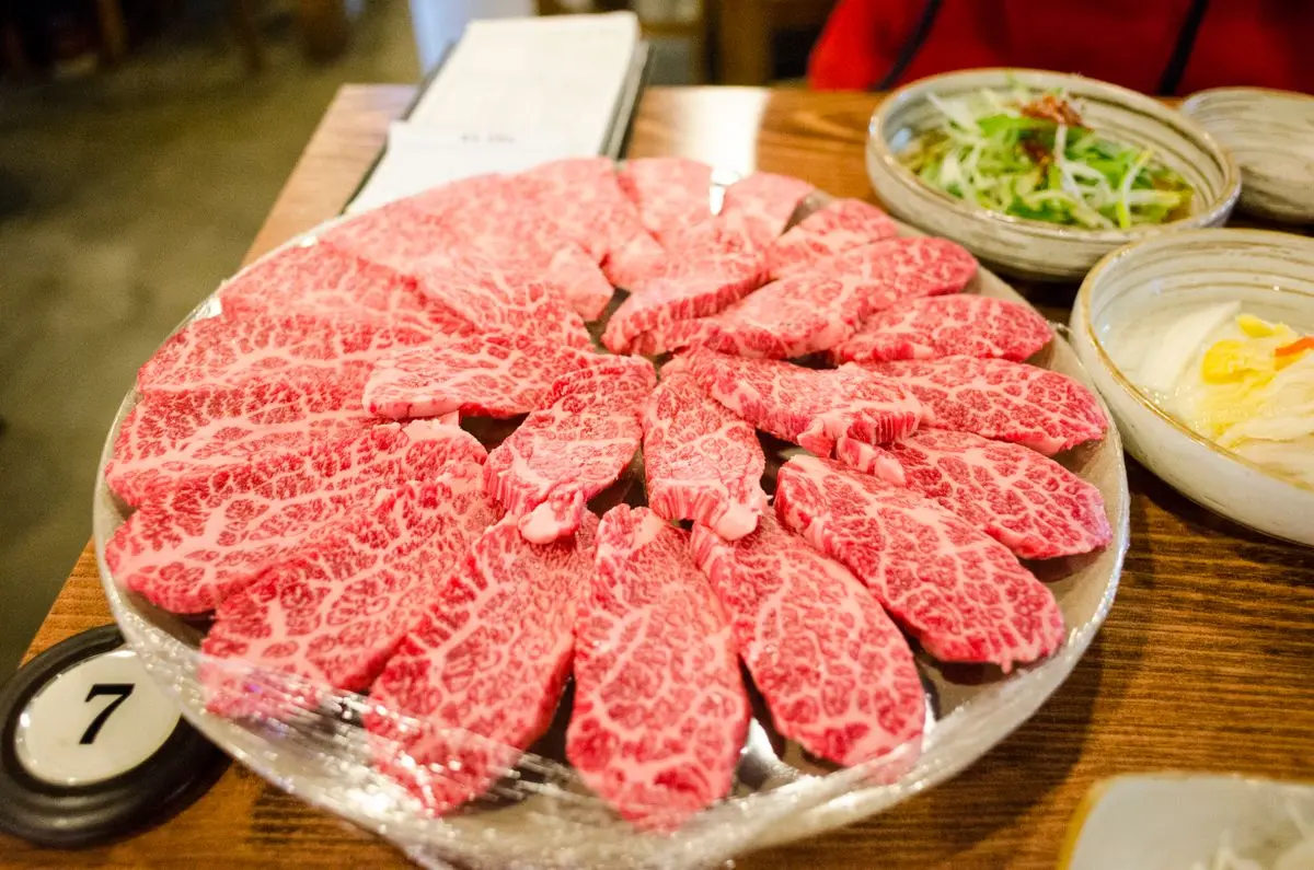 希少部位の盛り合わせ