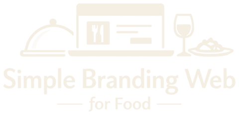 Simple Branding Web for Food